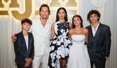 Matthew McConaughey and Camila Alves’s all-teenage kids are so grown up and incredibly good-looking
