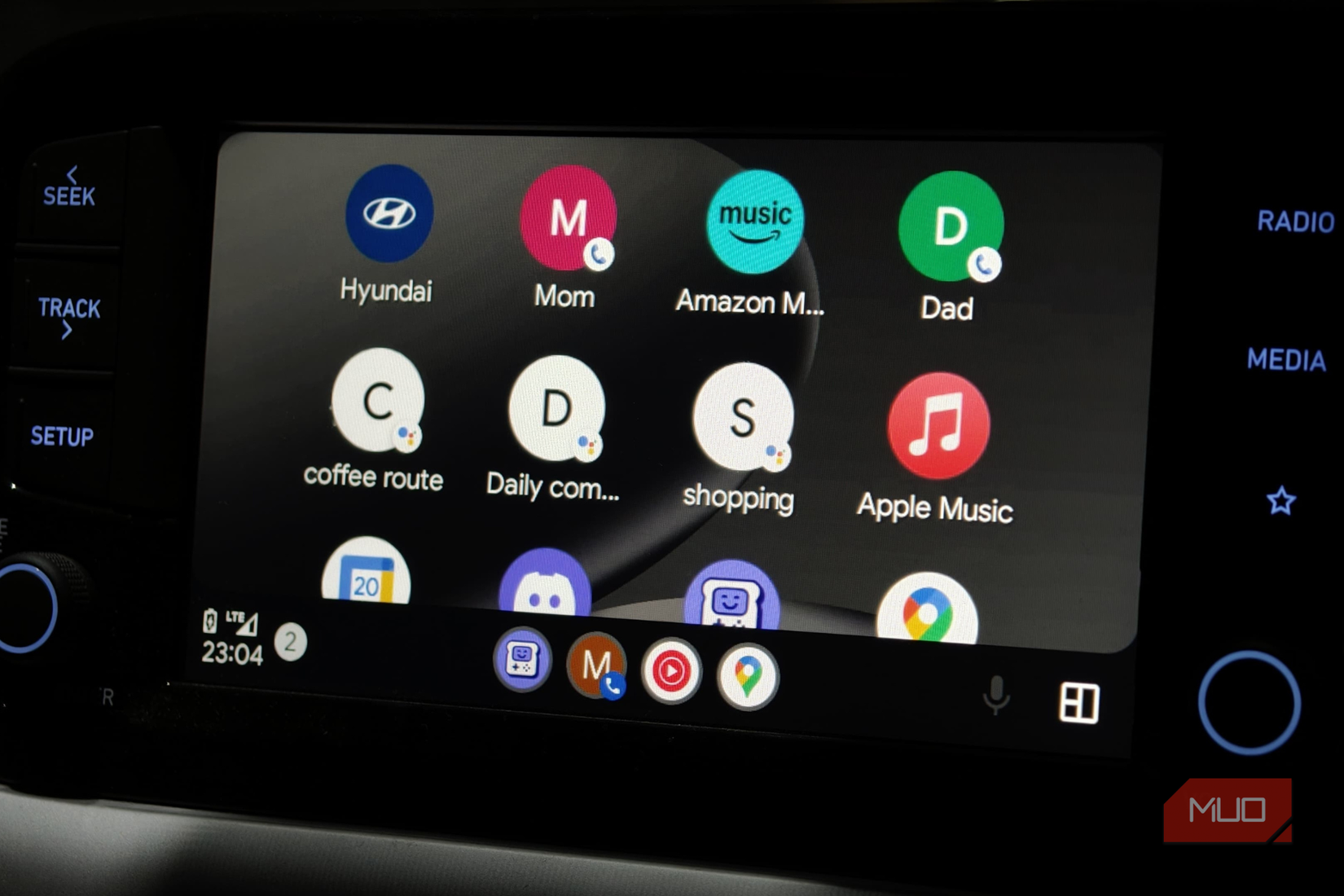 Added various shortcuts on Android Auto