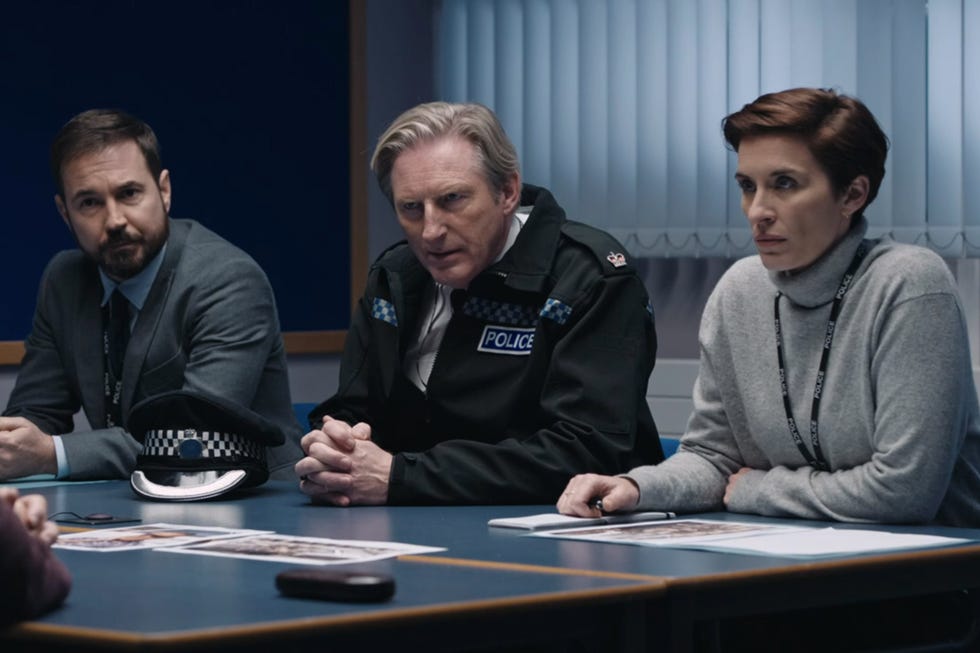 Vicky McClure, Adrian Dunbar, Martin Compston, Line of Duty season 6 vicky mcclure, adrian dunbar, martin compston, line of duty season 6