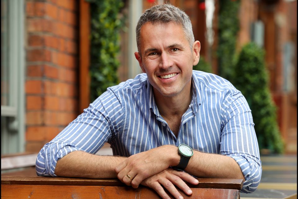 Broadcaster Kieran Cuddihy photographed for 'People & Culture' in 2025. Photo: Steve Humphreys