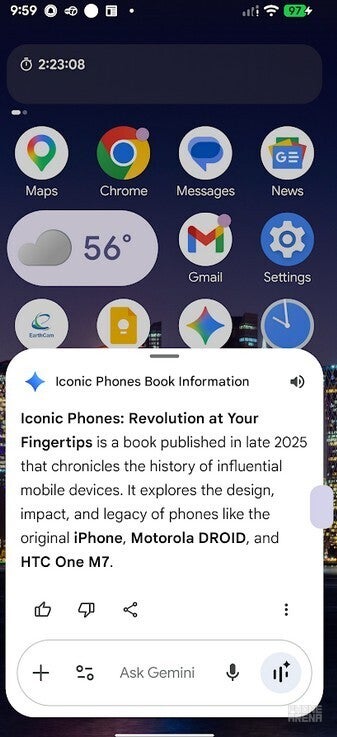Gemini as an assistant on the Pixel 6 Pro. | Image by PhoneArena - I don't need to see the unveiling as I've already decided on my next phone