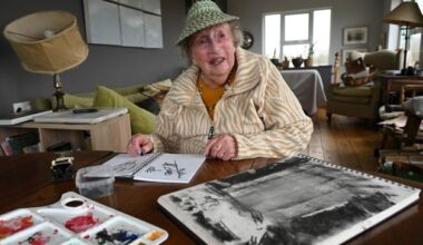 ‘My first large piece was exhibited in 1949 and it sold for 20 guineas’ — Mo Irwin’s passion for art endures as she marks her 100th birthday