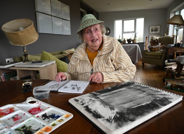 ‘My first large piece was exhibited in 1949 and it sold for 20 guineas’ — Mo Irwin’s passion for art endures as she marks her 100th birthday