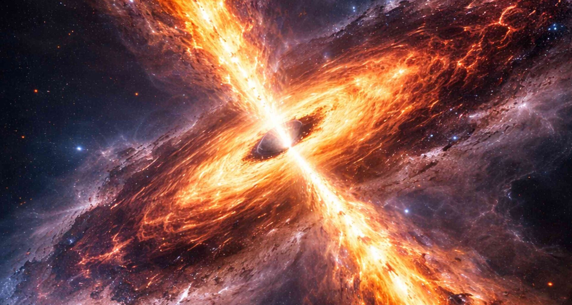 Black hole restarts jets after 100 million years of silence