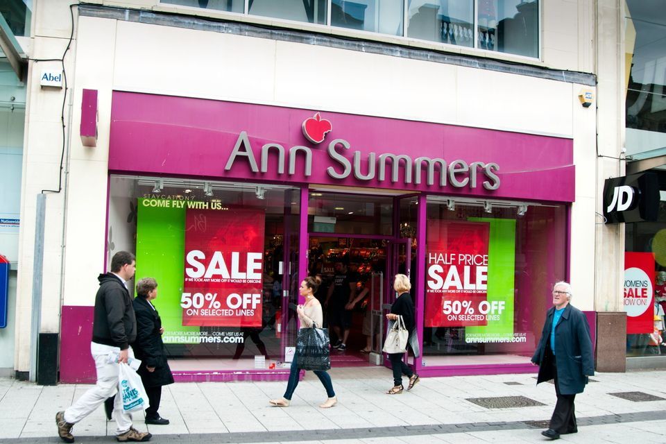 An Ann Summers store. Photo: Getty