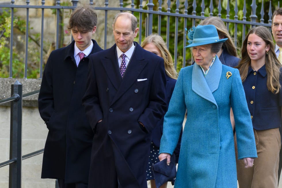 British Royal Family attend Easter Sunday Service at Windsor Castle