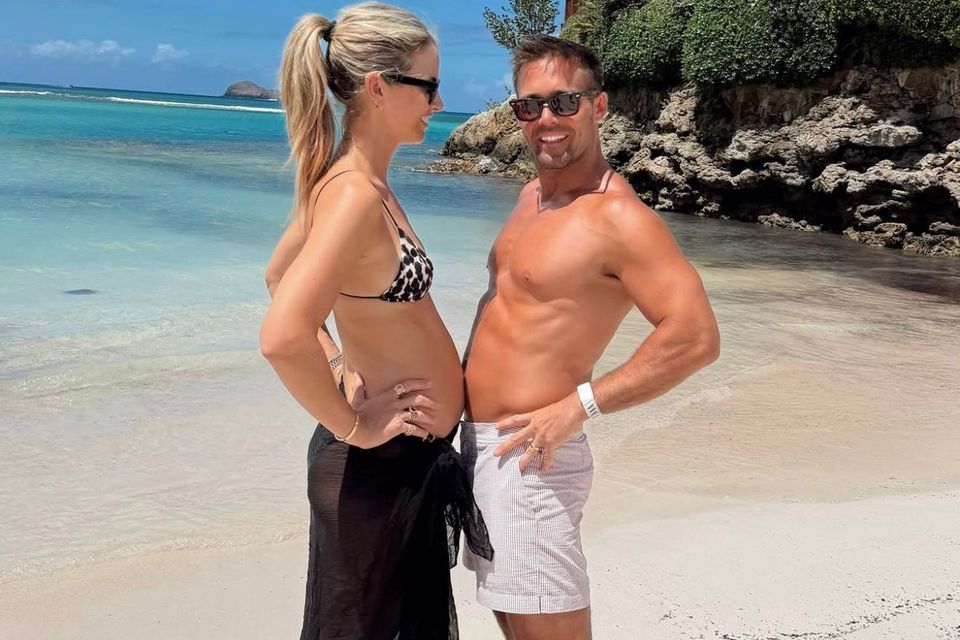 Vogue Williams announced she is expecting fourth child with husband Spencer Matthews. Photo: Instagram/Vogue Williams
