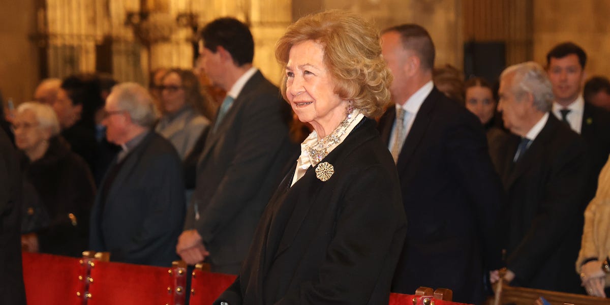 Queen Sofia Carries a Velvet Loewe Tote to an Annual Easter Concert