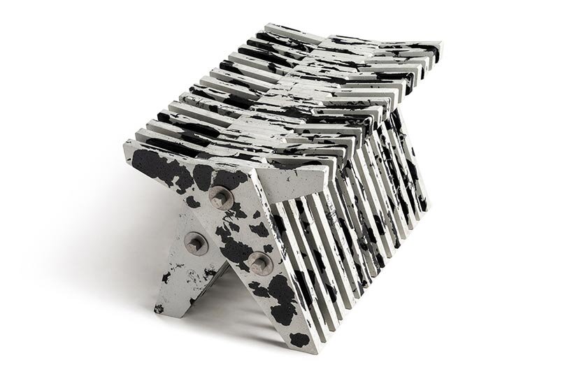 bentu design turns fly ash from power plant into concrete street furniture - 8