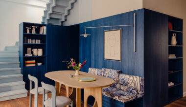 Bruzkus Greenberg adds multifunctional "blue box" to apartment
