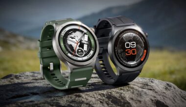 Picture of the OnePlus Watch 4 in two colors