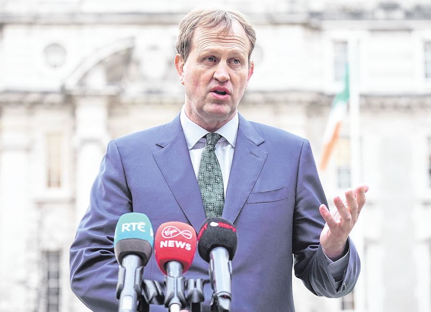 Justice Minister Jim O'Callaghan said the increase was 'deeply concerning'. Photo: PA