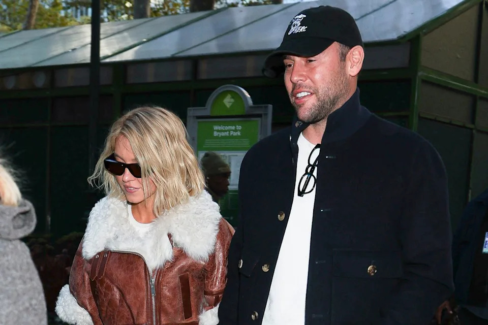 Sydney Sweeney and Scooter Braun on November 04, 2025 in New York City.Credit: Aeon/GC Images