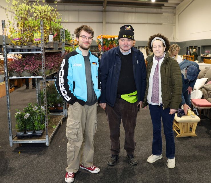 Staff member Conor Whelan, owner Bart Murphy and manager Maureen Philips. PHOTO: Sabrina Ffrench