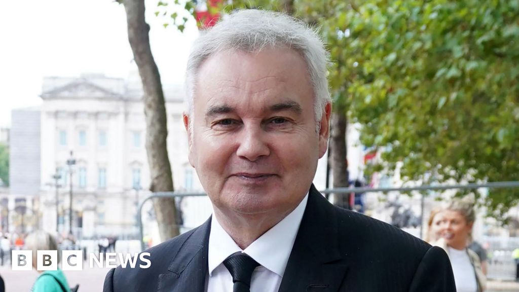 Eamonn Holmes 'doing OK' after stroke, his son says - BBC