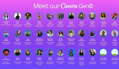Canva names first UK Gen C student ambassador cohort across 16 universities