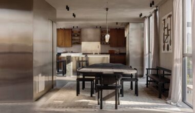 Brutalist penthouse by Barde vanVoltt