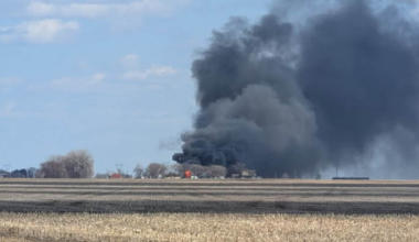Multiple crews respond to rural Cass County shop fire | The Mighty 790 KFGO