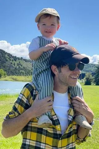 John Mulaney with his son MalcolmCredit: Olivia Munn/ Instagram