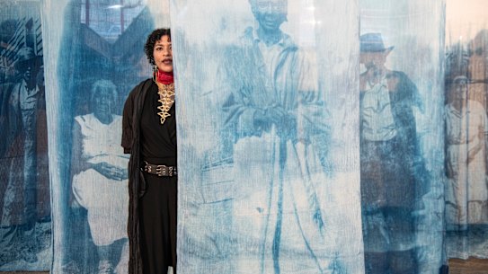 Preview of the 25th Biennale of Sydney at White Bay Power Station
Nikesha Breeze with work “Living Histories”
10th March 2026
SMH
