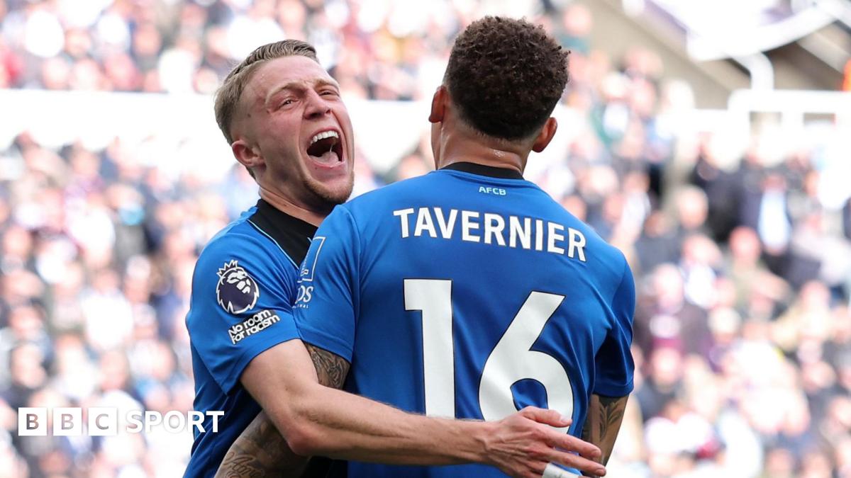 Newcastle 1-2 Bournemouth: Adrien Truffert scores late winner at St James' Park