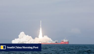 Is China about to launch a rocket from South China Sea international waters?
