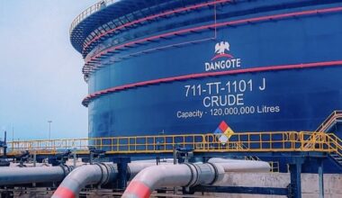 Dangote refinery to begin crude oil production