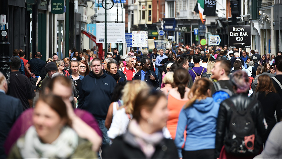 Population born outside Ireland grown by 65% since 2011