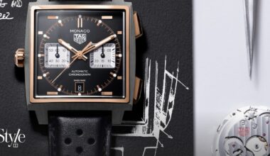 Style Edit: Tag Heuer’s Monaco Evergraph and Aquaracer at Watches and Wonders