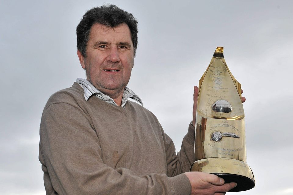 Mick Leech after being named Soccer Writers Association of Ireland Personality of the Year in 2010. Photo: Sportsfile