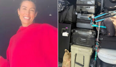 Heather Rae El Moussa Shows Van Overflowing with Luggage Ahead of Big Family Road Trip: ‘Wish Us Luck’