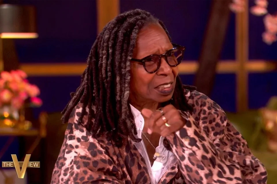 Whoopi Goldberg looks annoyed after slap exchange with Sara Haines on 'The View'Credit: ABC