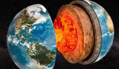 Scientist conducting high-pressure laboratory experiment simulating Earth’s core conditions to study hydrogen and water origins