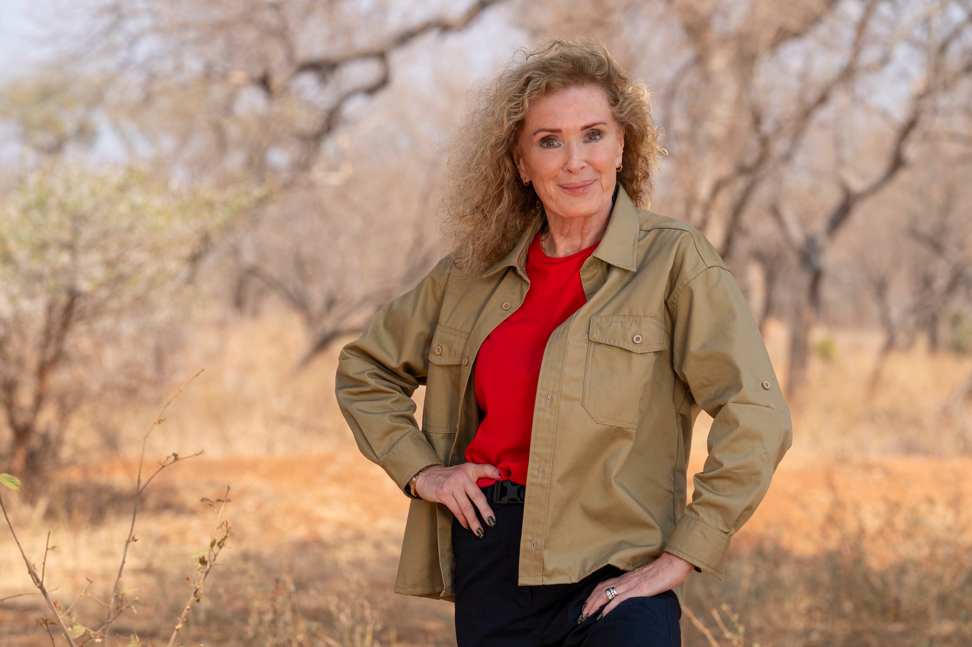 Callard filmed in South Africa before she was diagnosed with cancer