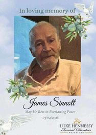 Death Notice of James (Jim) SINNOTT (Clonroche, Wexford)