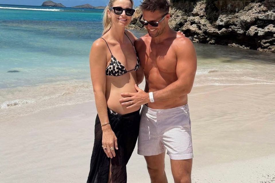 Vogue Williams announced she is expecting fourth child with husband Spencer Matthews. Photo: Instagram/Vogue Williams