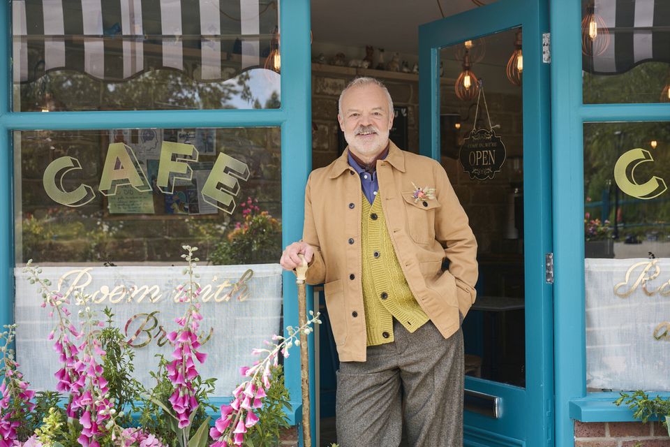 Graham Norton loves that 'The Neighbourhood' is a brand-new format. Photo: ITV