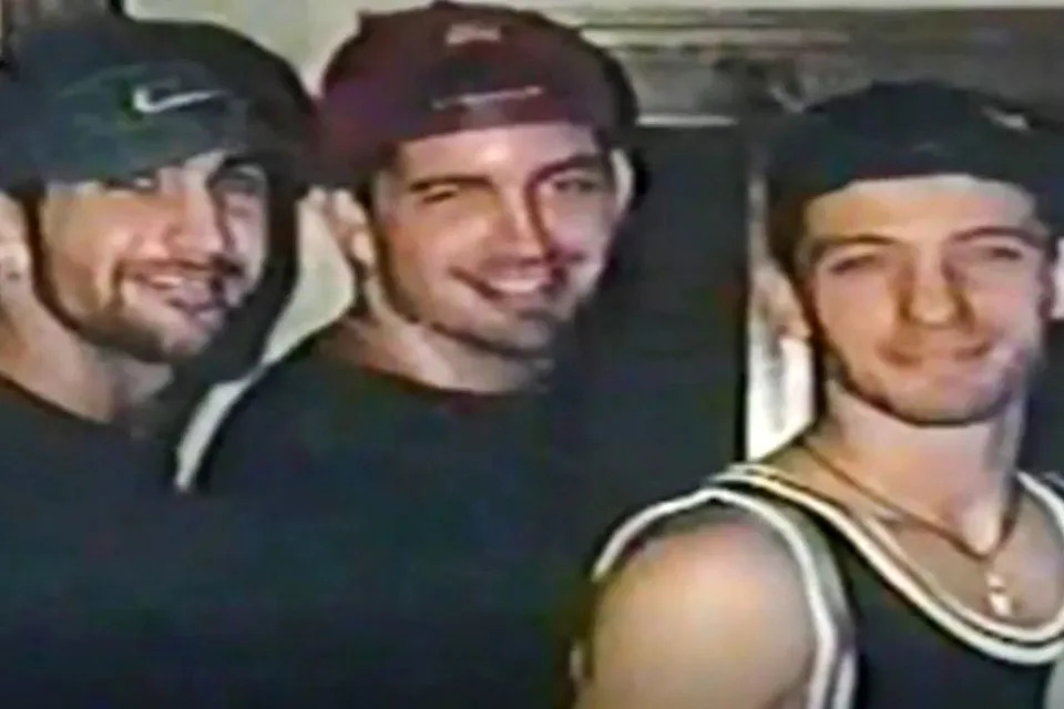 Joey Fatone, Jason Galasso and JC ChasezCredit: Courtesy of Investigation Discovery / ID