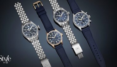 Style Edit: IWC Schaffhausen celebrates its Pilot’s Watch’s 90th anniversary with cosmic new designs