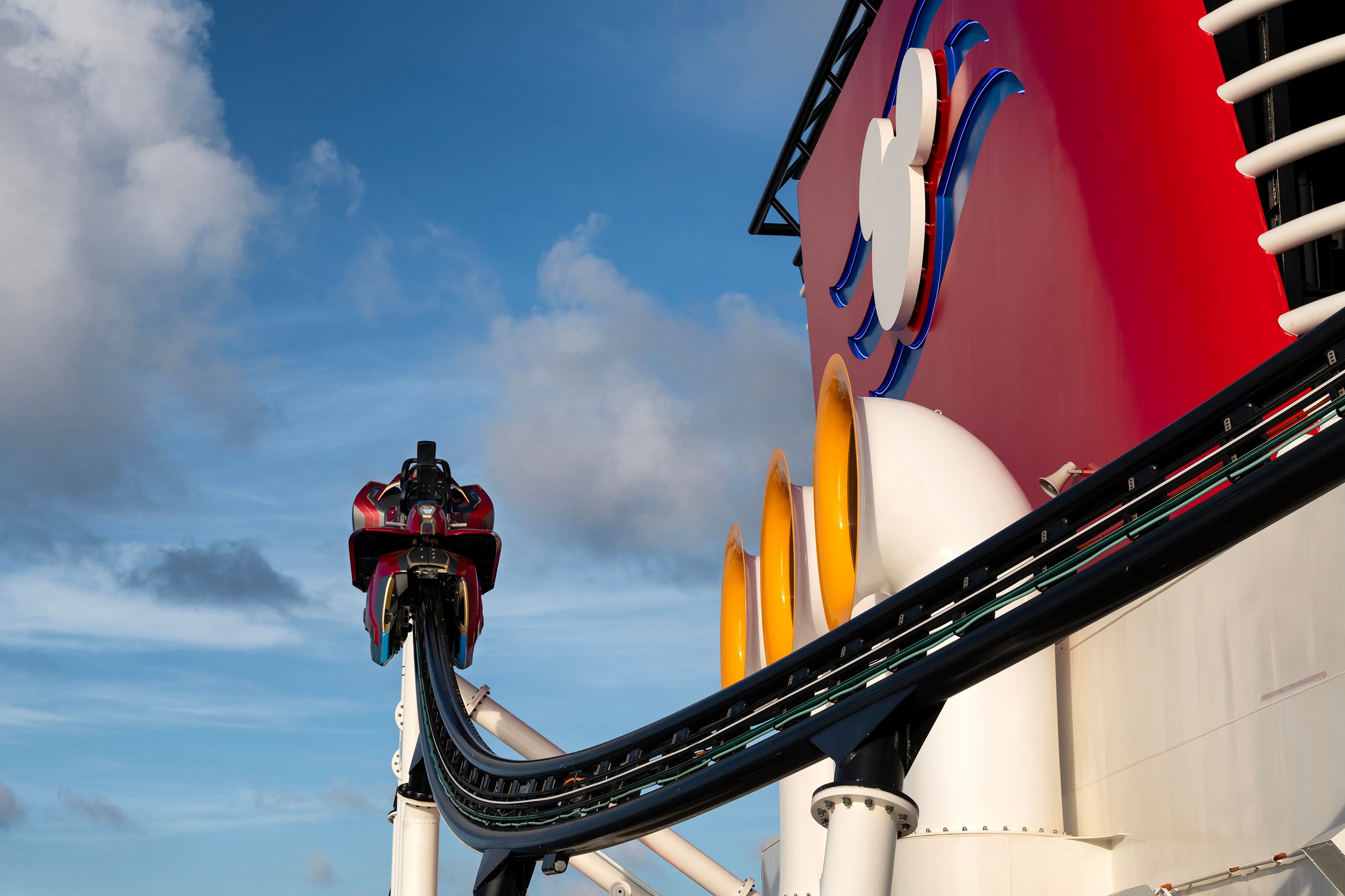 The Ironcycle Test Run. Photo: Disney Adventure