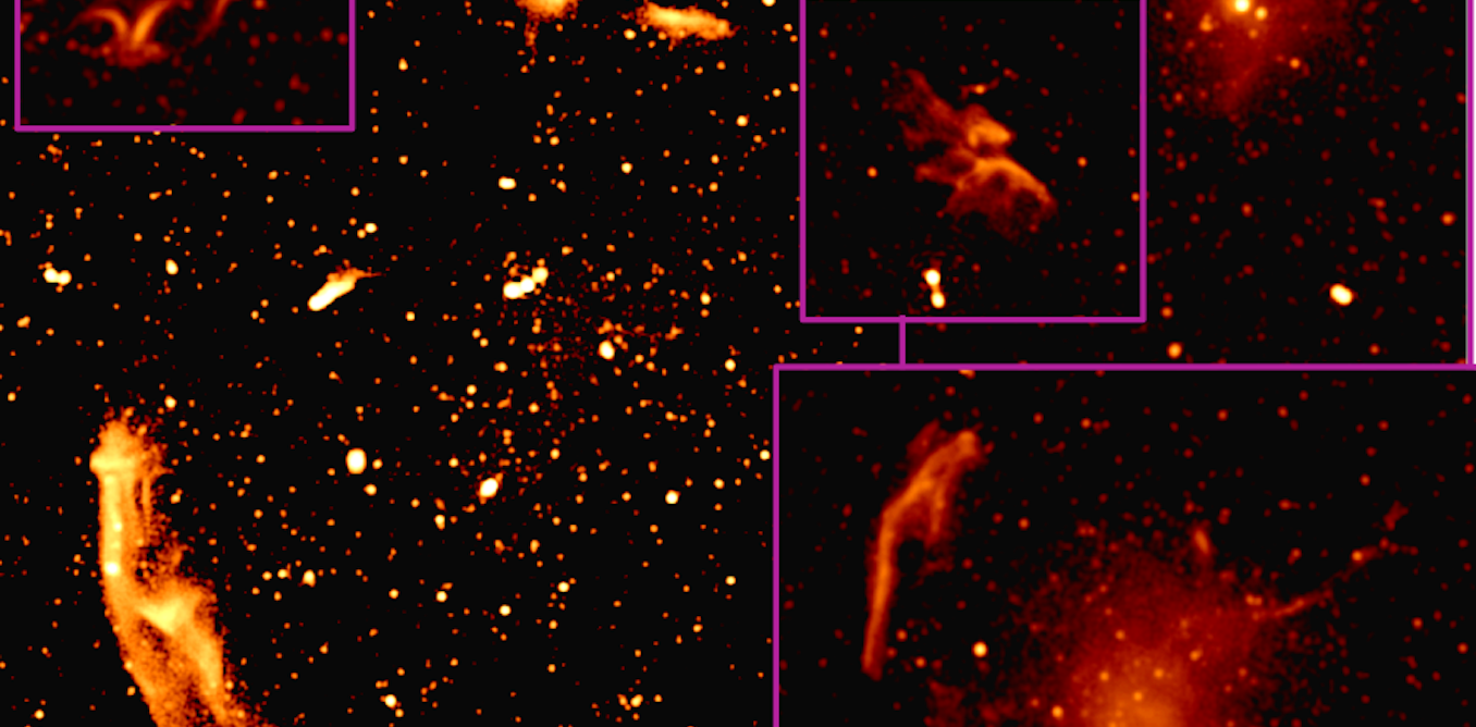 South Africa’s MeerKAT telescope is mapping previously invisible spaces between galaxies – and it’s found 60 new cosmic structures