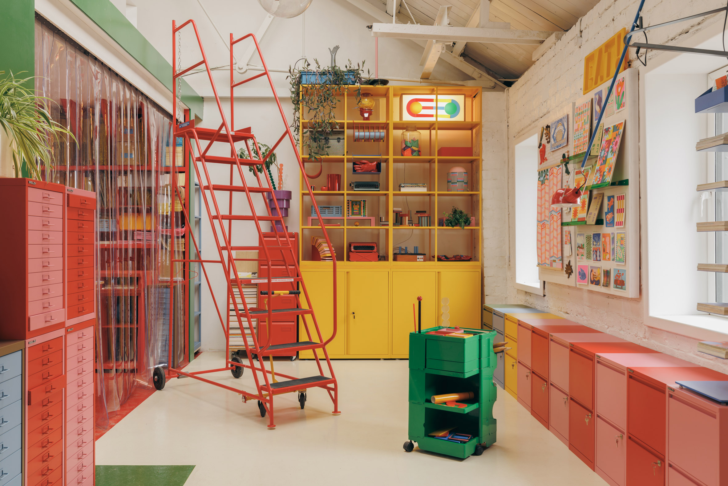 Print studio in Glasgow by Gabriella Marcella