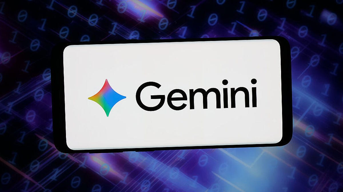 Google Gemini on a phone