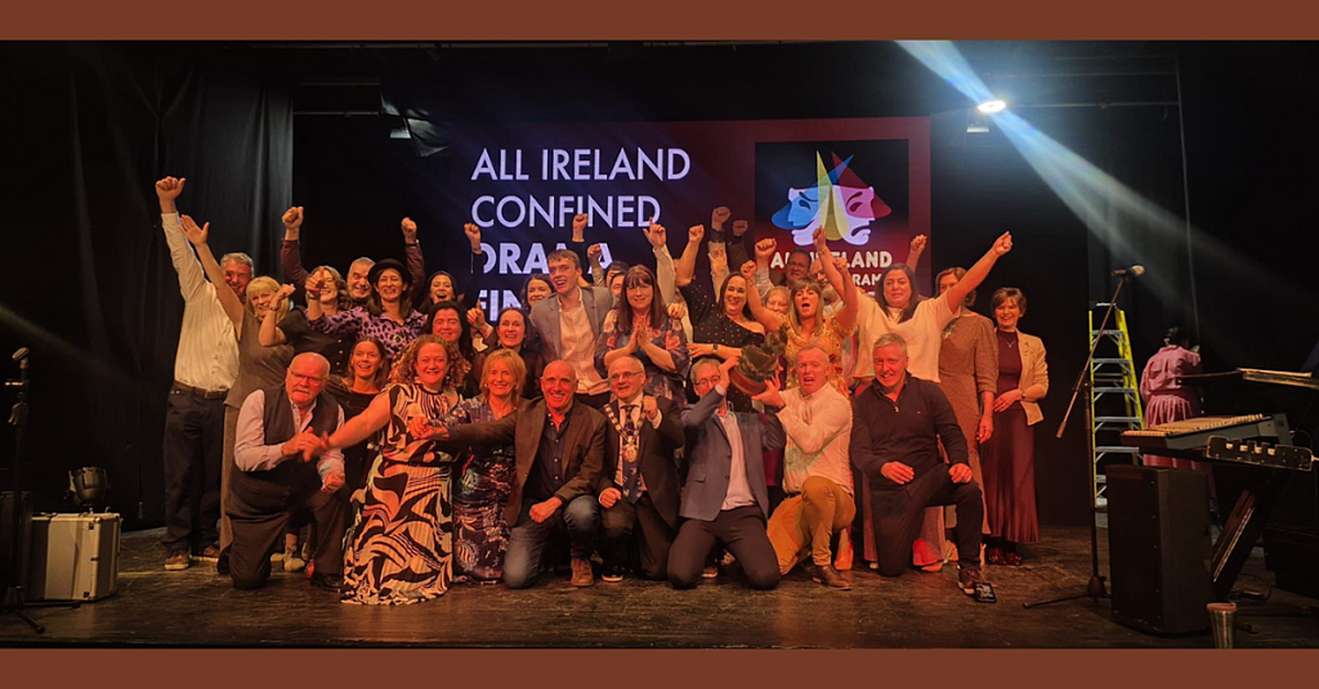 Glenamaddy Players Wins First Ever All-Ireland Confined Drama Title