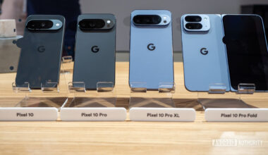 google pixel 10 series pro xl fold family 1