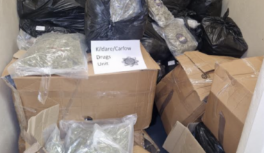 Four charged and due in court after gardaí seizure of €7 million worth of cannabis from Kildare