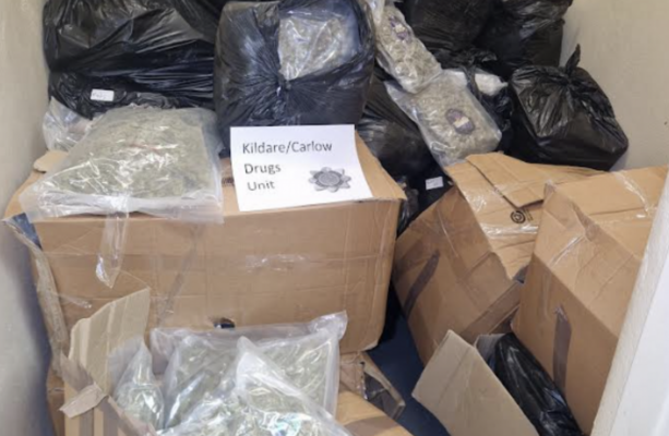 Four charged and due in court after gardaí seizure of €7 million worth of cannabis from Kildare