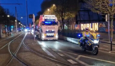 Hundreds of gardaí clear fuel protesters from O’Connell Street and M50 in overnight operation