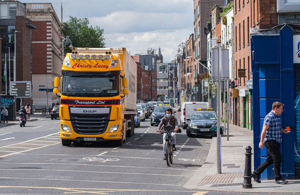 Dublin City Council backs plan to phase out trucks with high blind spots from city streets