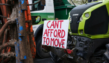 The fuel protests have intensified power struggles in Ireland's farming lobby